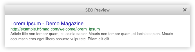 Automatic SEO