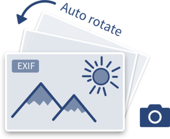 EXIT auto rotate